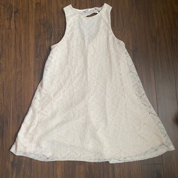 Cream lace Babydoll dress